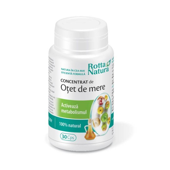 Otet de mere concentrat, 30 capsule, Rotta Natura