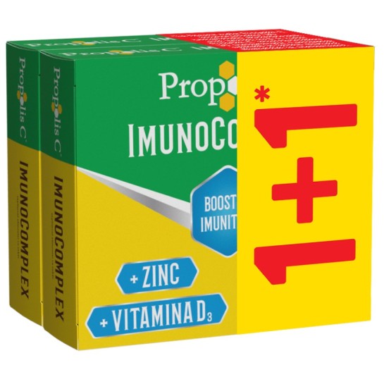 Pachet Propolis C Imunocomplex 20 + 20 comprimate, Fiterman
