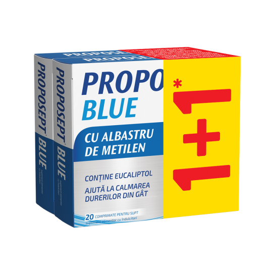 Pachet Proposept Blue, 20 + 20 comprimate, Fiterman