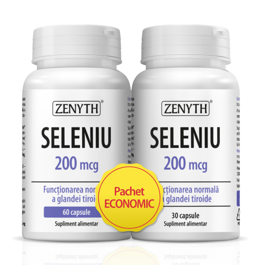 Pachet Seleniu, 60 + 30 capsule, Zenyth