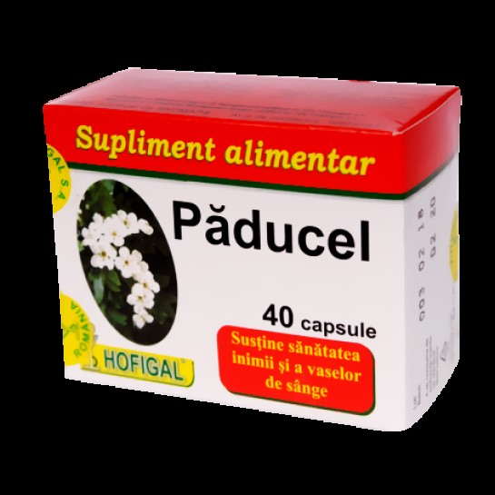 Păducel, 40 capsule, Hofigal