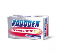 Paduden express forte, 400 mg, 10 capsule moi, Terapia