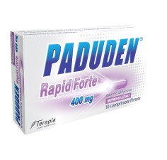 Paduden Rapid Forte 400 mg, 10 comprimate, Terapia