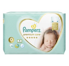 Pampers 0 premium care new baby 0-2.5kg, 30 bucati