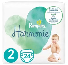 Pampers 2 harmonie 4-8kg, 24 bucati