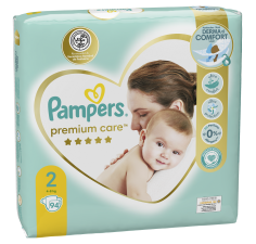 Pampers 2 premium care 4-8kg, 94 bucati