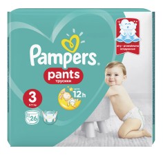 Pampers 3 pants midi 6-11kg, 60 bucati