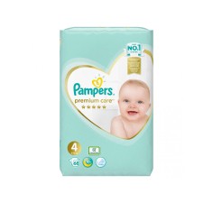Pampers 4 premium care 9-14kg, 68 bucati