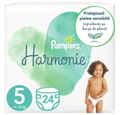 Pampers 5 harmonie 11-16kg, 17 bucati