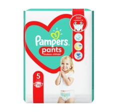 Pampers 5 pants active baby 12-17kg, 22 bucati