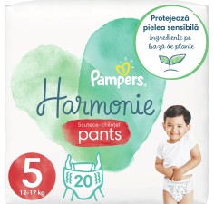 Pampers 5 pants harmonie 12-17kg, 20 bucati