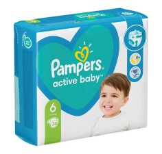 Pampers 6 active baby 13-18kg, 36 bucati