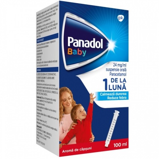 Panadol baby 120mg/5ml 100ml sirop