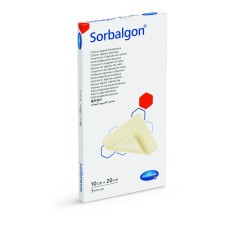 Pansament Sorbalgon, 10x20 cm, 5 bucati, Hartmann