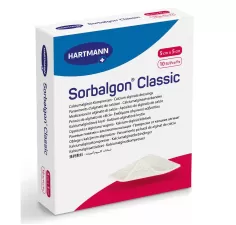 Pansament Sorbalgon, 5x5 cm, 10 bucati, Hartmann