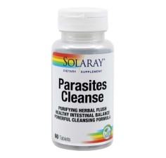 Parasites Cleanse Solaray, 60 tablete, Secom
