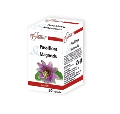 Passiflora & magneziu 30 capsule, FarmaClass