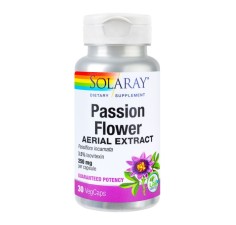 Passion Flower (Floarea-pasiunii) 250mg Solaray, 30 capsule, Secom