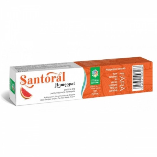 Pastă de dinti Santoral homeopată 75 ml, Santo Raphael