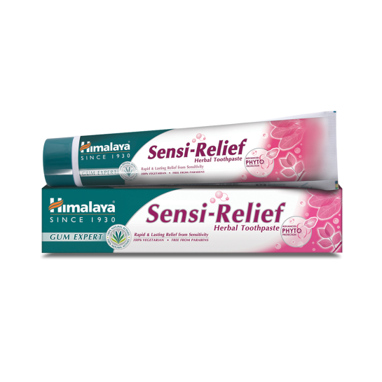 Pastă de dinti Sensi-Relief, 75ml, Himalaya