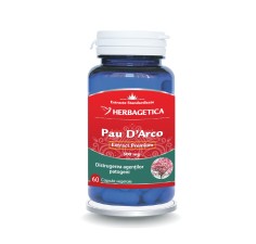 Pau D’Arco, 60 capsule, Herbagetica
