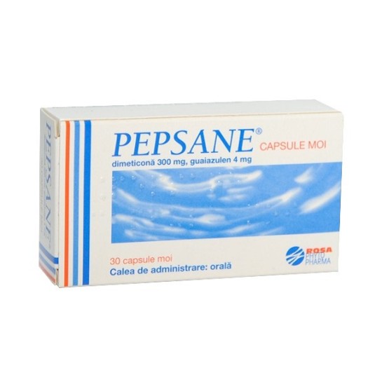 Pepsane, 300mg/4mg, 30 capsule, Lab. Mayoly