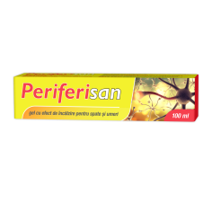 Periferisan, gel cu efect de incalzire spate si umeri, 100ml, Zdrovit