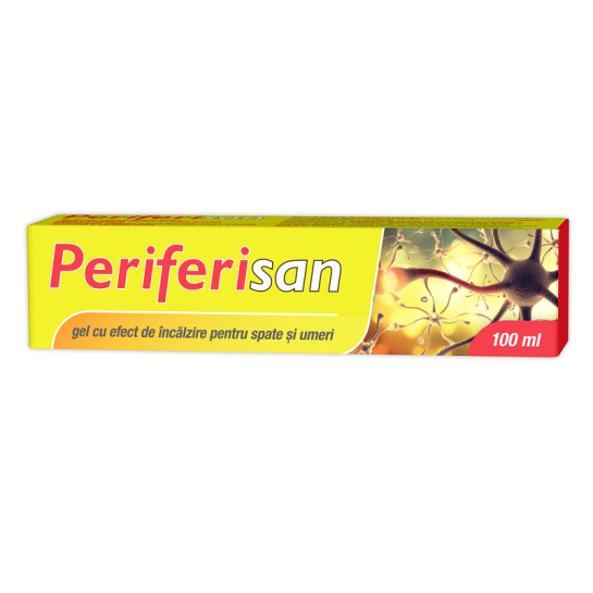 Periferisan, gel cu efect de incălzire spate si umeri, 100ml, Zdrovit