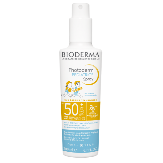 Photoderm Pediatrics, spray protectie solară pentru copii SPF 50+, 200 ml, Bioderma