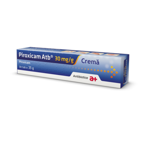 Piroxicam crema 30 mg/g, tub 35 g, Antibiotice
