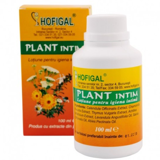 Plant Intim lotiune pentru igienă intimă, 100 ml, Hofigal