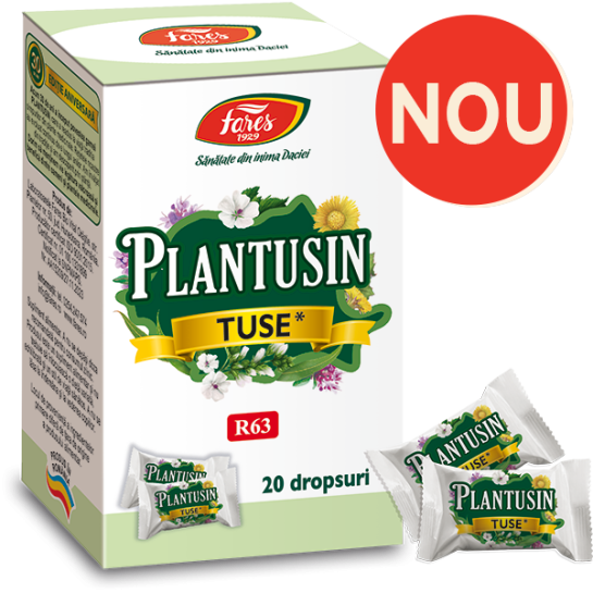 Plantusin tuse, R63, 20 dropsuri, Fares