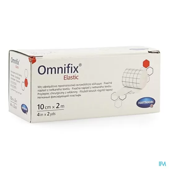 Plasture autoadeziv Omnifix Elastic 10cmx2m, 1 bucata, Hartmann