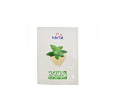 Plasturi antireumatici mentol, 12cm x 18cm, Minut