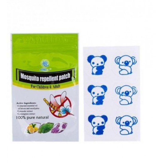 Plasturi anti-tantari, 6 bucăti, Narcis