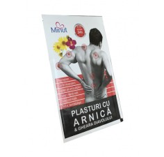 Plasturi arnica si gheara diavolului, 9cm x 14cm, Minut