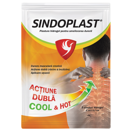 Sindoplast, Plasturi cu hidrogel pentru ameliorarea durerii, 3 bucati, Fiterman Pharma