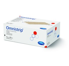 Plasturi sub forma de stripuri sterile Omnistrip, 6x76 mm, 50x3 bucati, Hartmann