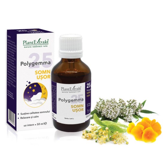Polygemma 25, Somn Usor, 50ml, PlantExtrakt