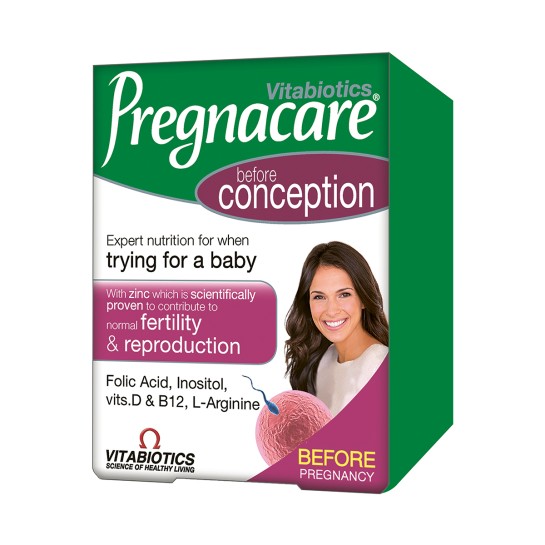 Pregnacare before conception, 30 comprimate, Vitabiotics