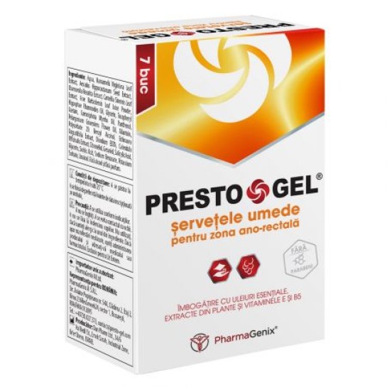 Prestogel servetele umede 7buc