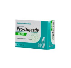 Pro-Digestiv 10000 UI, 30 capsule, Balkan Pharma
