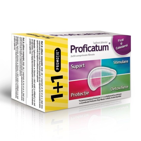 Proficatum 30 comprimate Promo 1+1