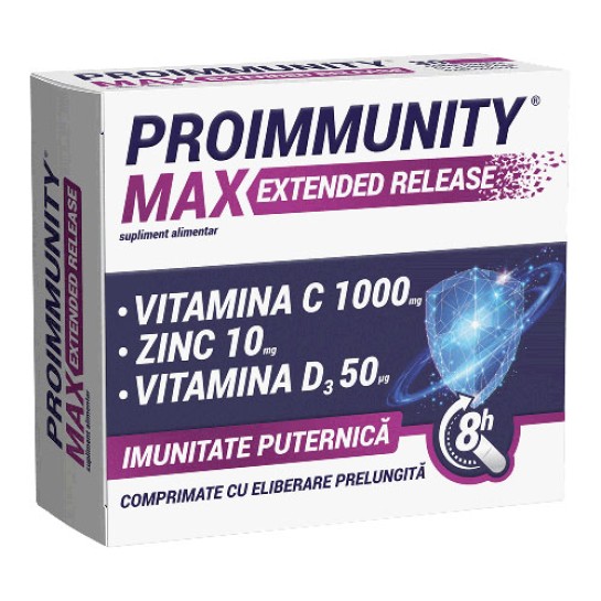Proimmunity Max Extended Release, 30 comprimate, Fiterman Pharma