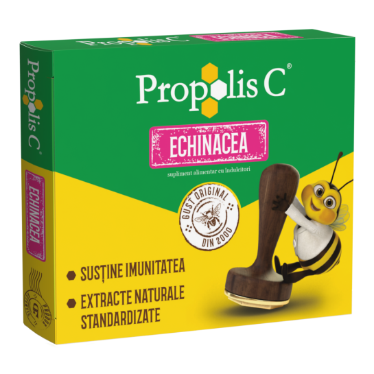 Propolis C Echinacea, 30 comprimate, Fiterman Pharma