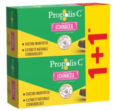 Propolis C Echinacea 30 comprimate, Fiterman Pharma 
Pachet promotional 1+1