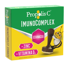 Propolis C ImunoComplex echinacea, 20 comprimate, Fiterman