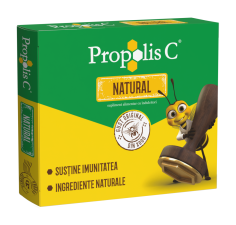 Propolis C Natural 100 mg, 20 comprimate, Fiterman