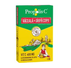 Propolis C raceala si gripa kids +1an, 8 plicuri, Fiterman Pharma