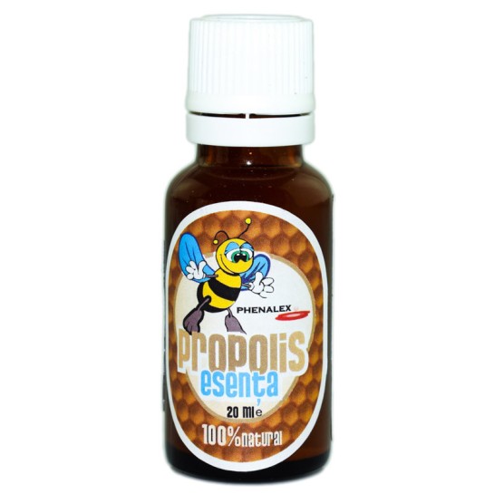 Propolis esenta fără alcool, 30% propolis, 20ml, Phenalex